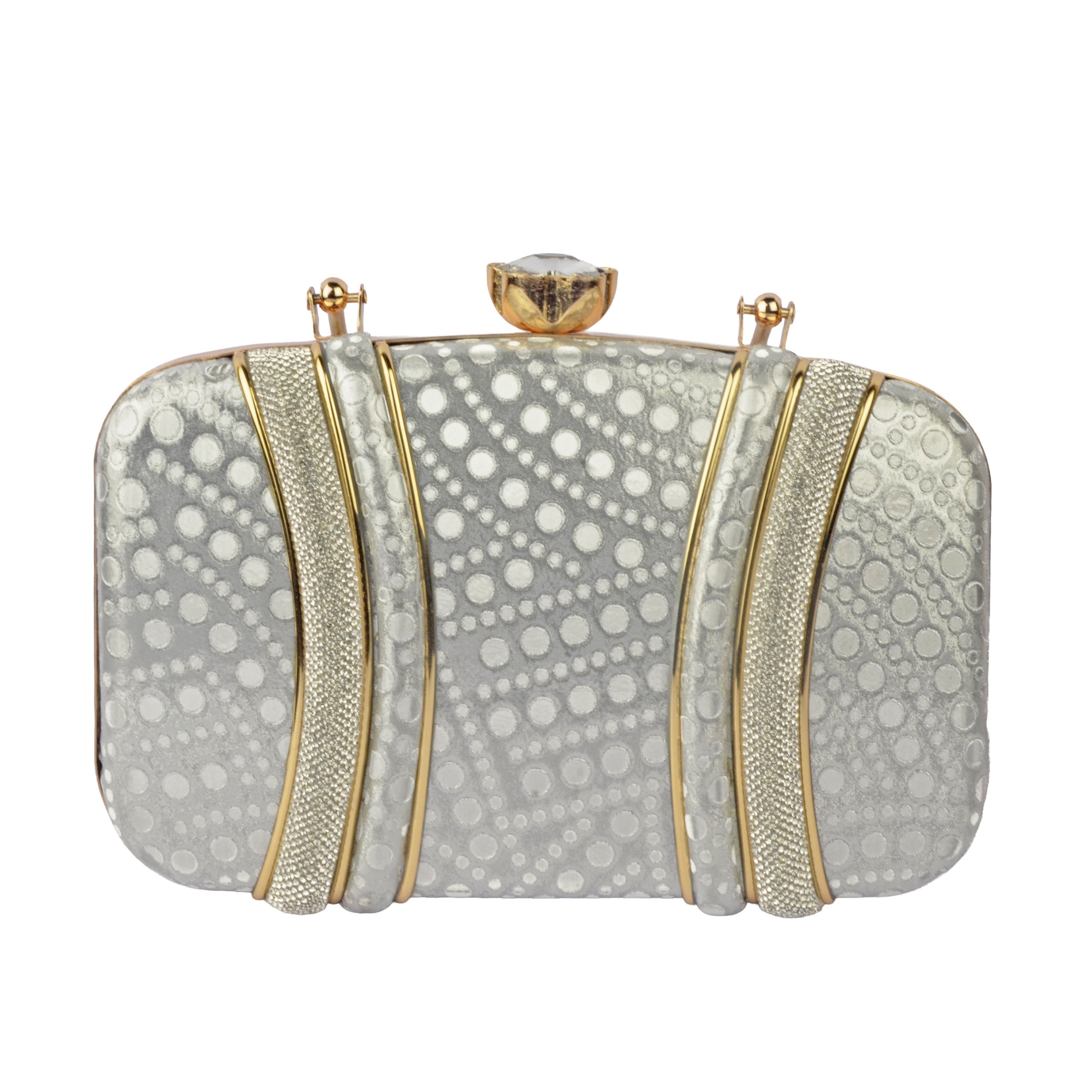The Athena Crystal-Lattice Evening Minaudière
