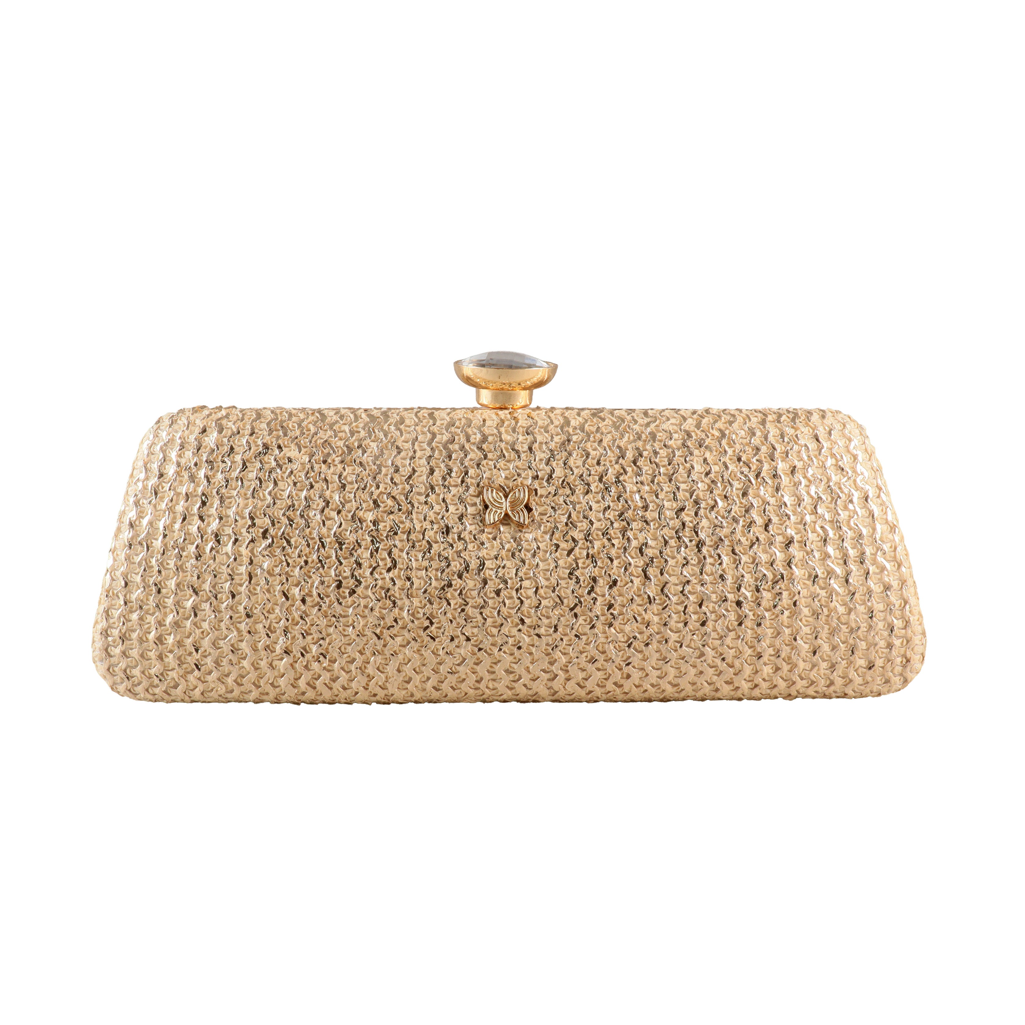 The Genevieve Crystal Cluster Evening Clutch