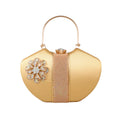 Aura Crystal Floral Evening Clutch