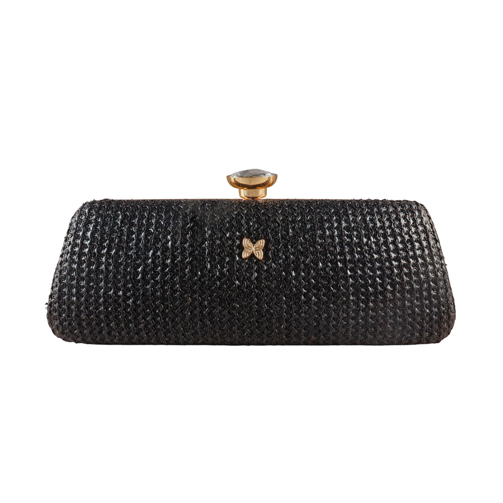The Genevieve Crystal Cluster Evening Clutch