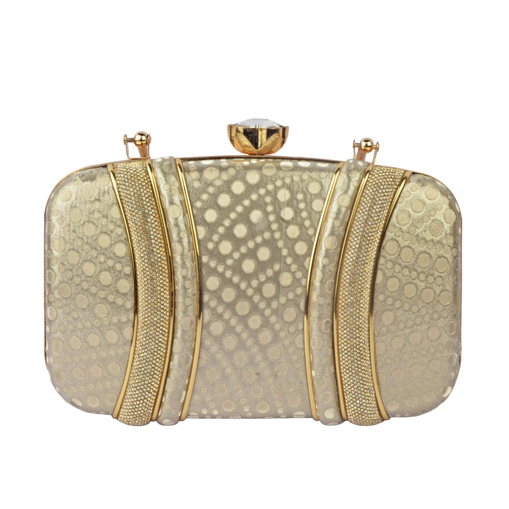 The Athena Crystal-Lattice Evening Minaudière