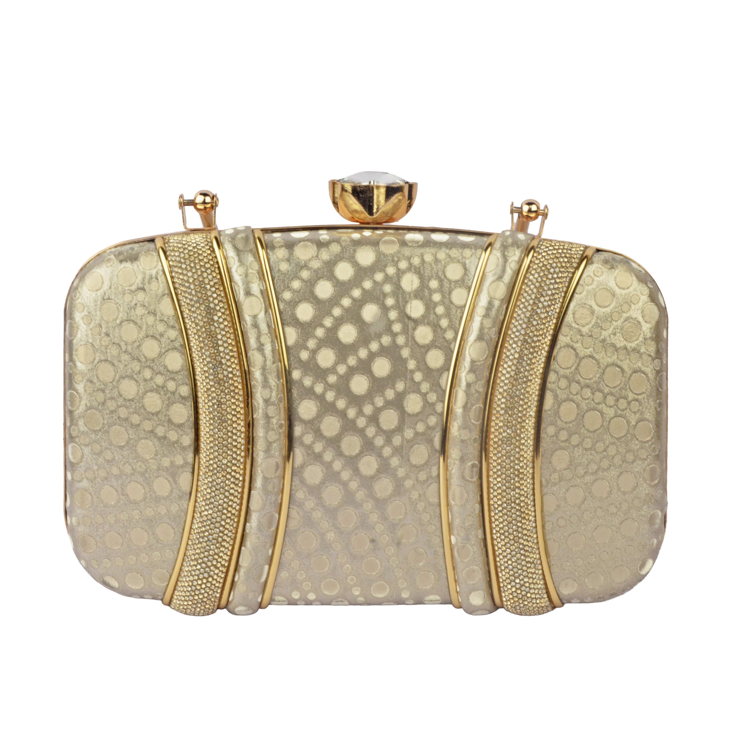 The Athena Crystal-Lattice Evening Minaudière