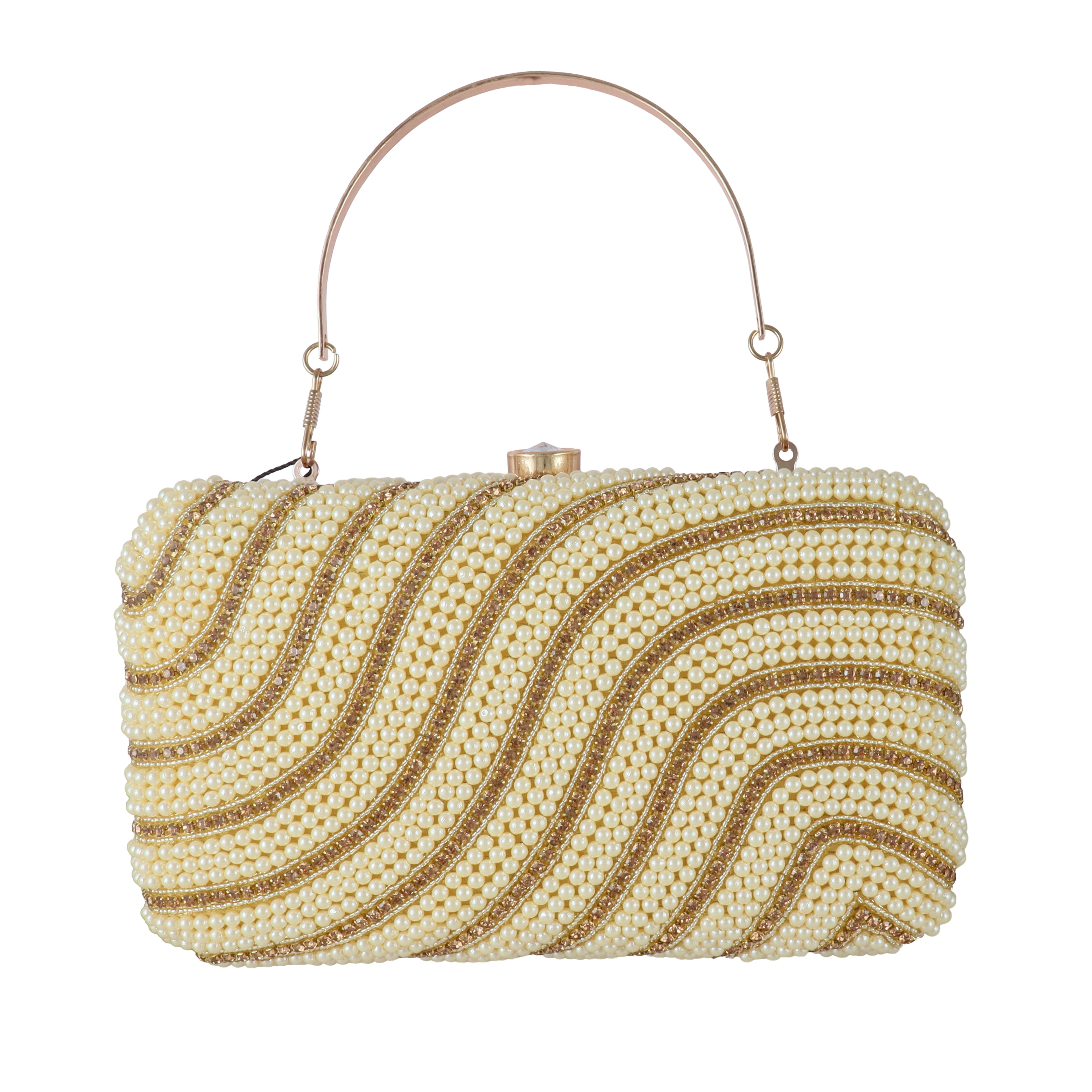 Wedding Party Wear Pearl Clutch Bag