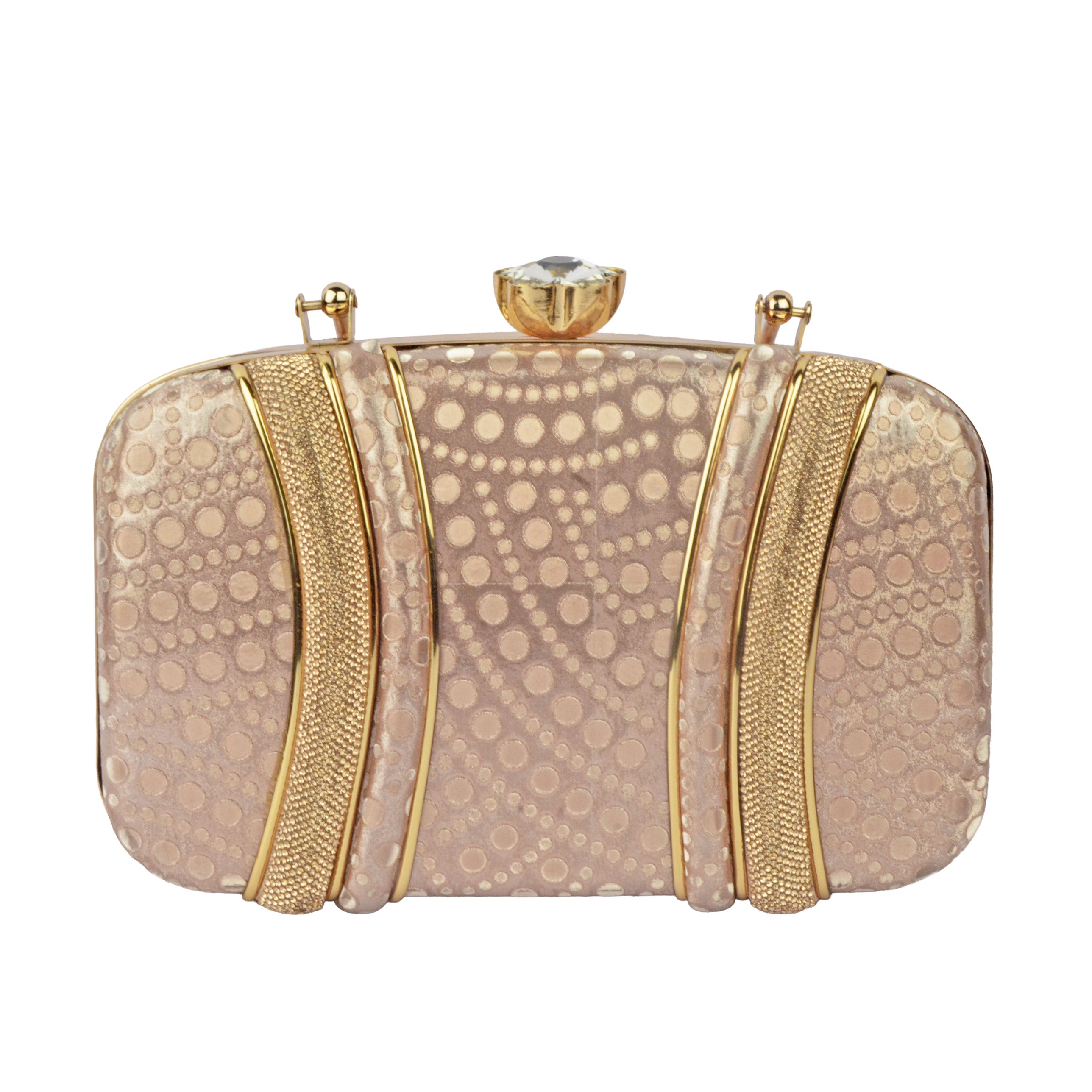 The Athena Crystal-Lattice Evening Minaudière
