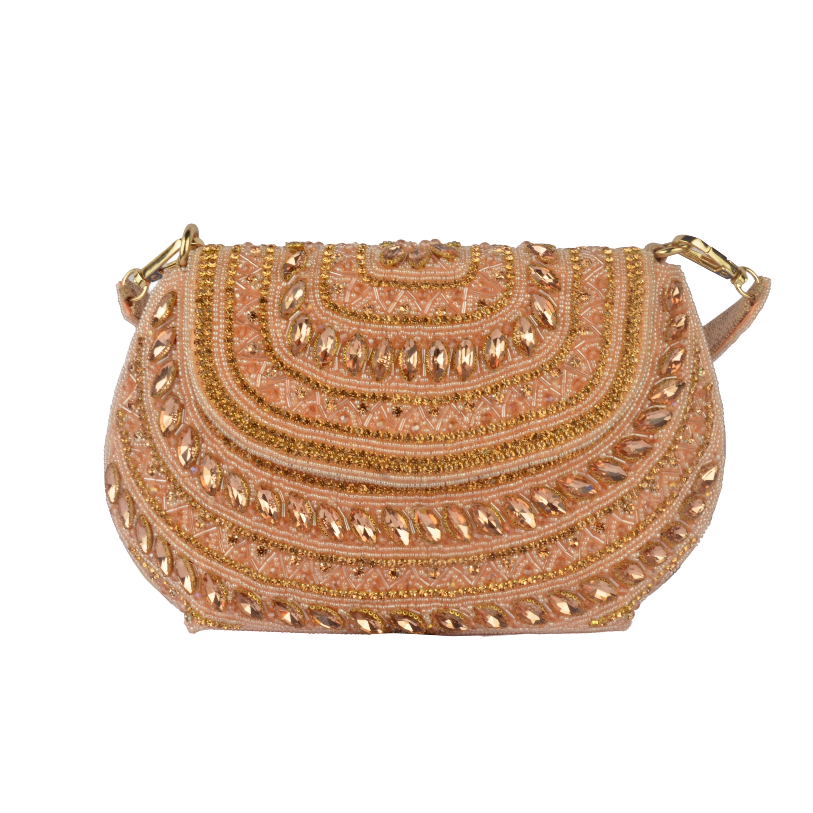 The Maya Crescent Tassel Handbag