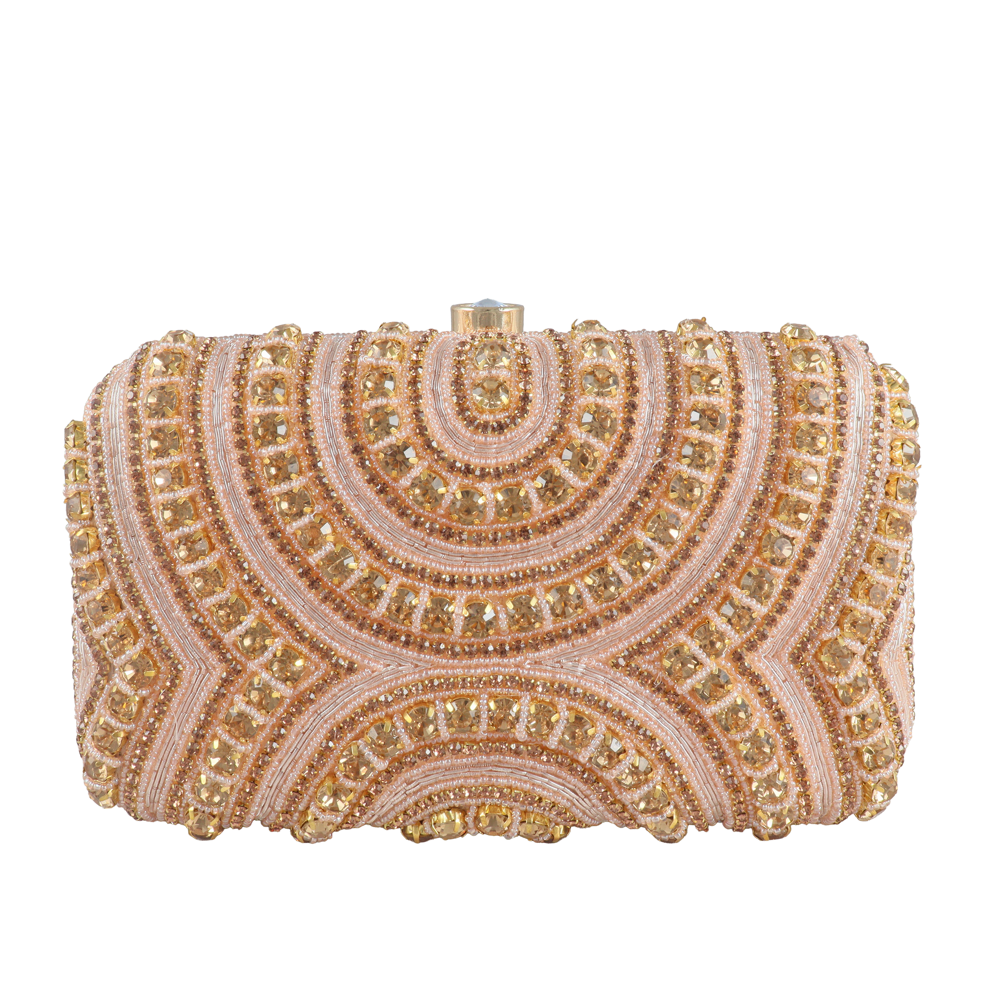 Radiant Sunburst - The Ultimate Hand-Beaded Luxury Statement Clutch
