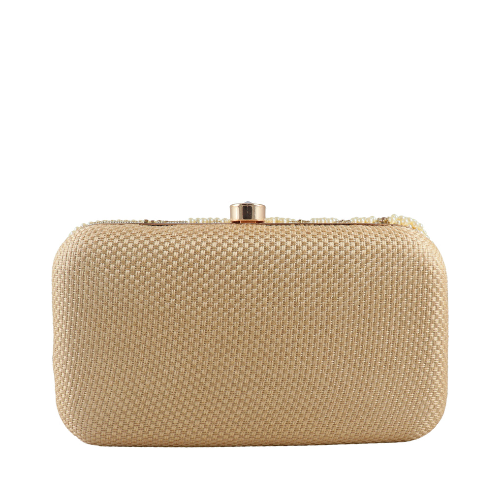 Wedding Party Wear Pearl Clutch Bag