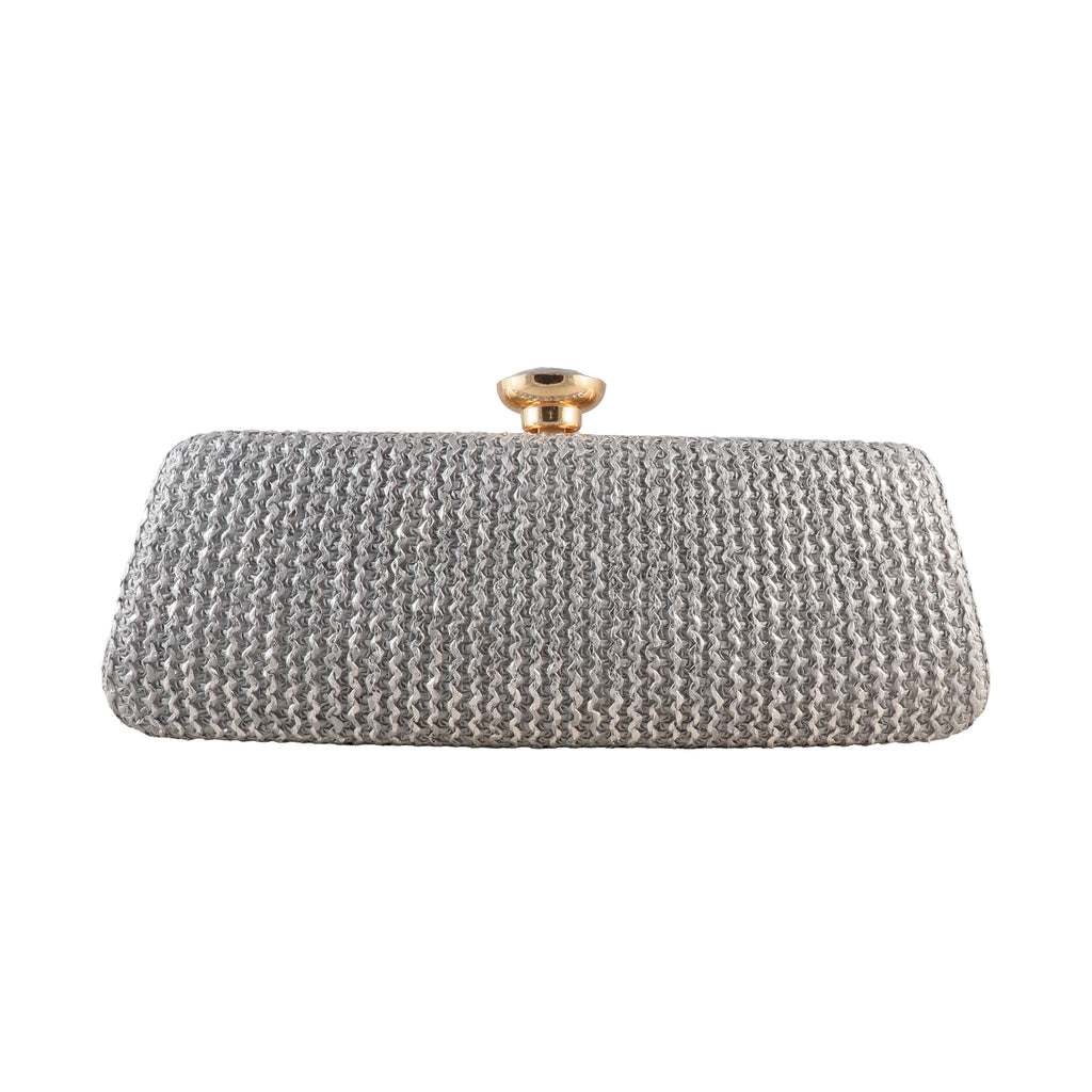 The Genevieve Crystal Cluster Evening Clutch