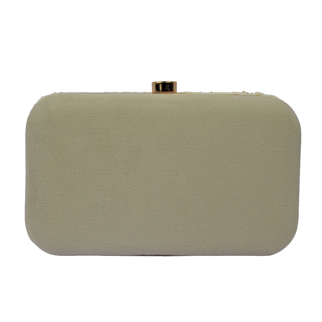 The Luminous Sunburst Pleated Evening Clutch