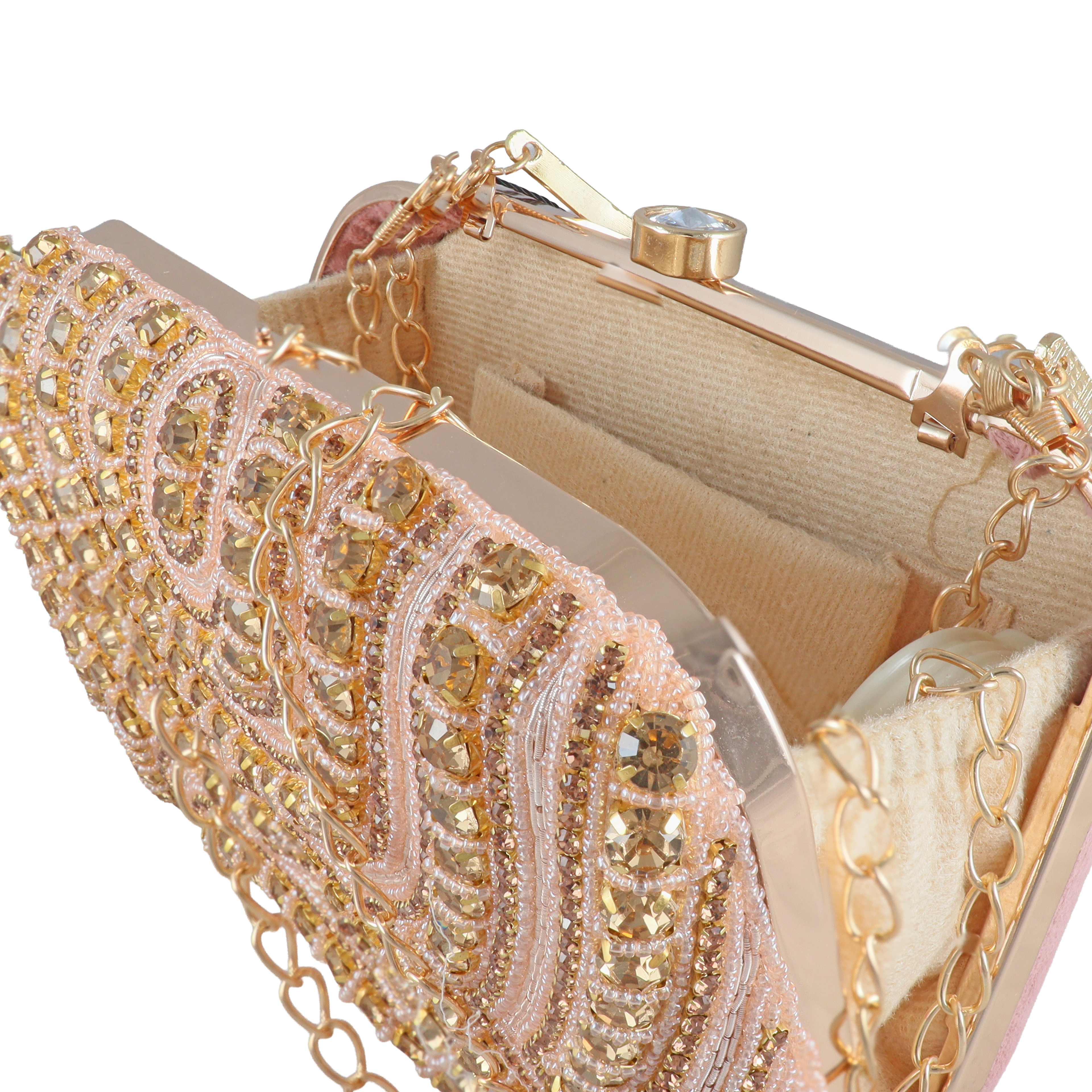 Radiant Sunburst - The Ultimate Hand-Beaded Luxury Statement Clutch