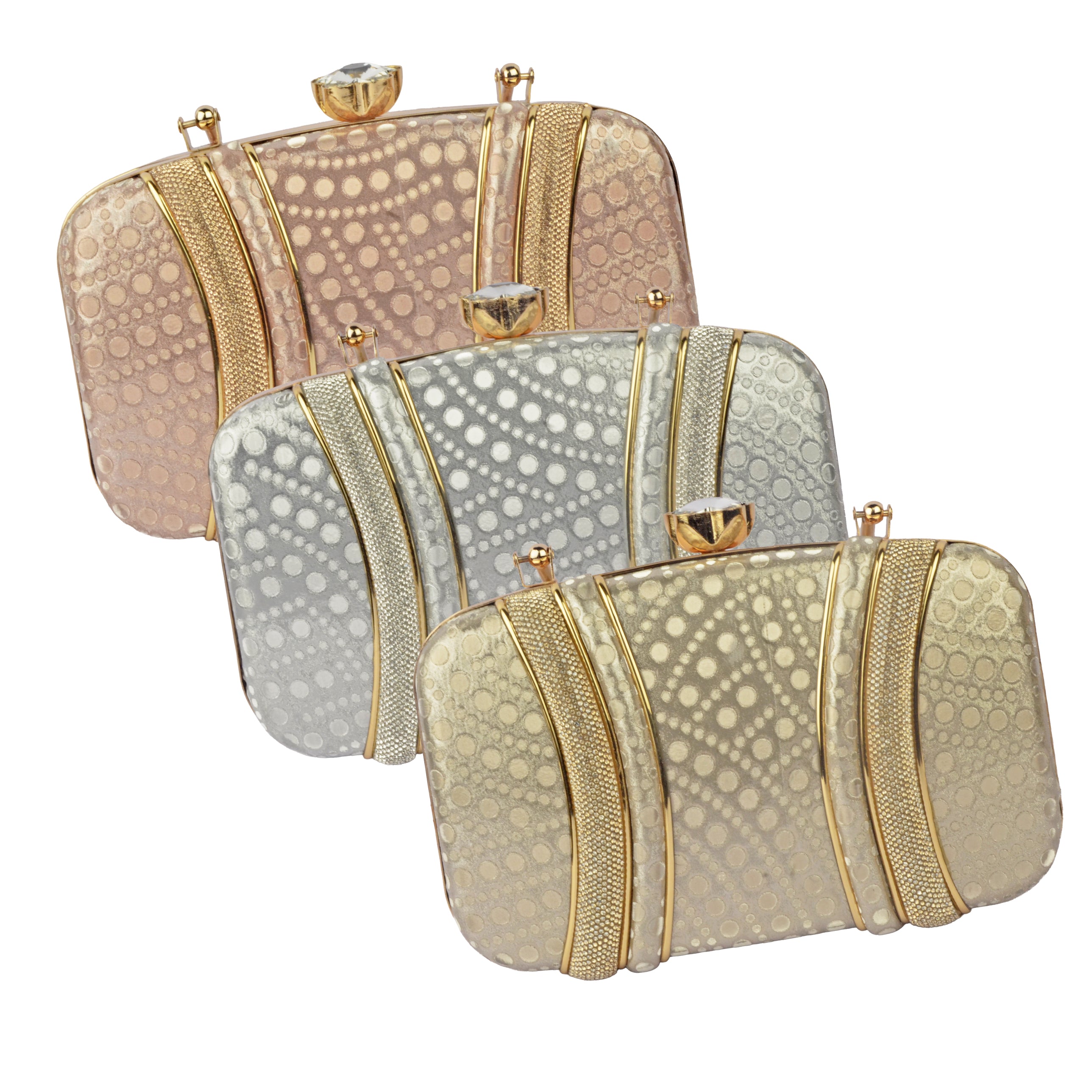 The Athena Crystal-Lattice Evening Minaudière