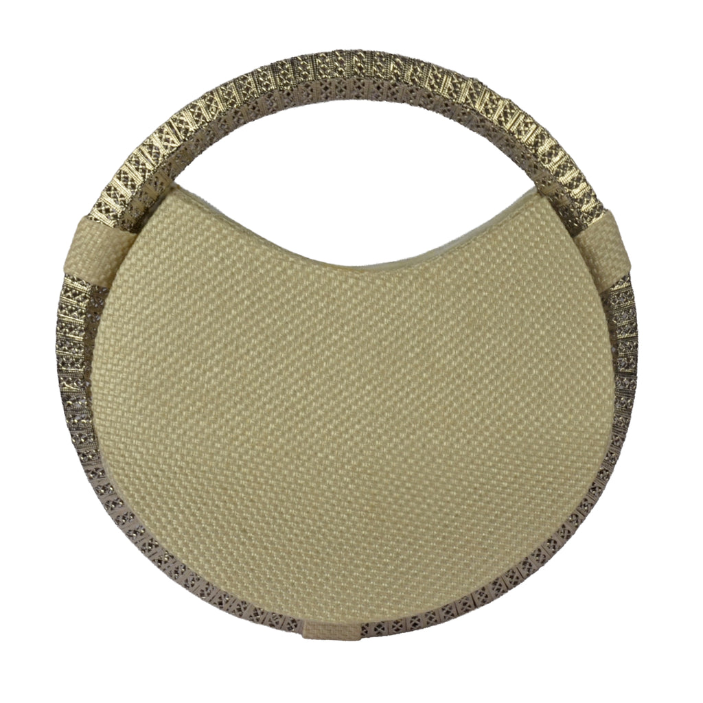 The Aura Crystal & Iridescent Evening Clutch