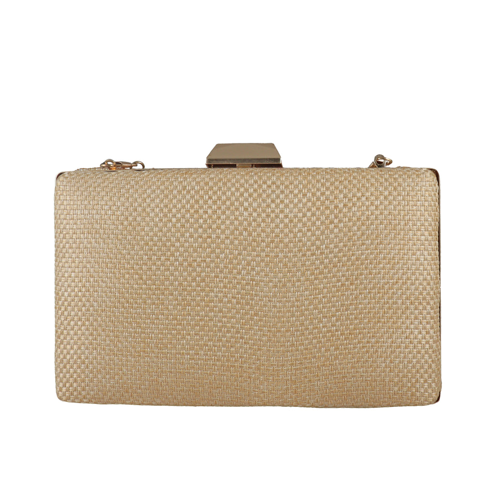 Festive Pearl Work Box Clutch for Party Wear