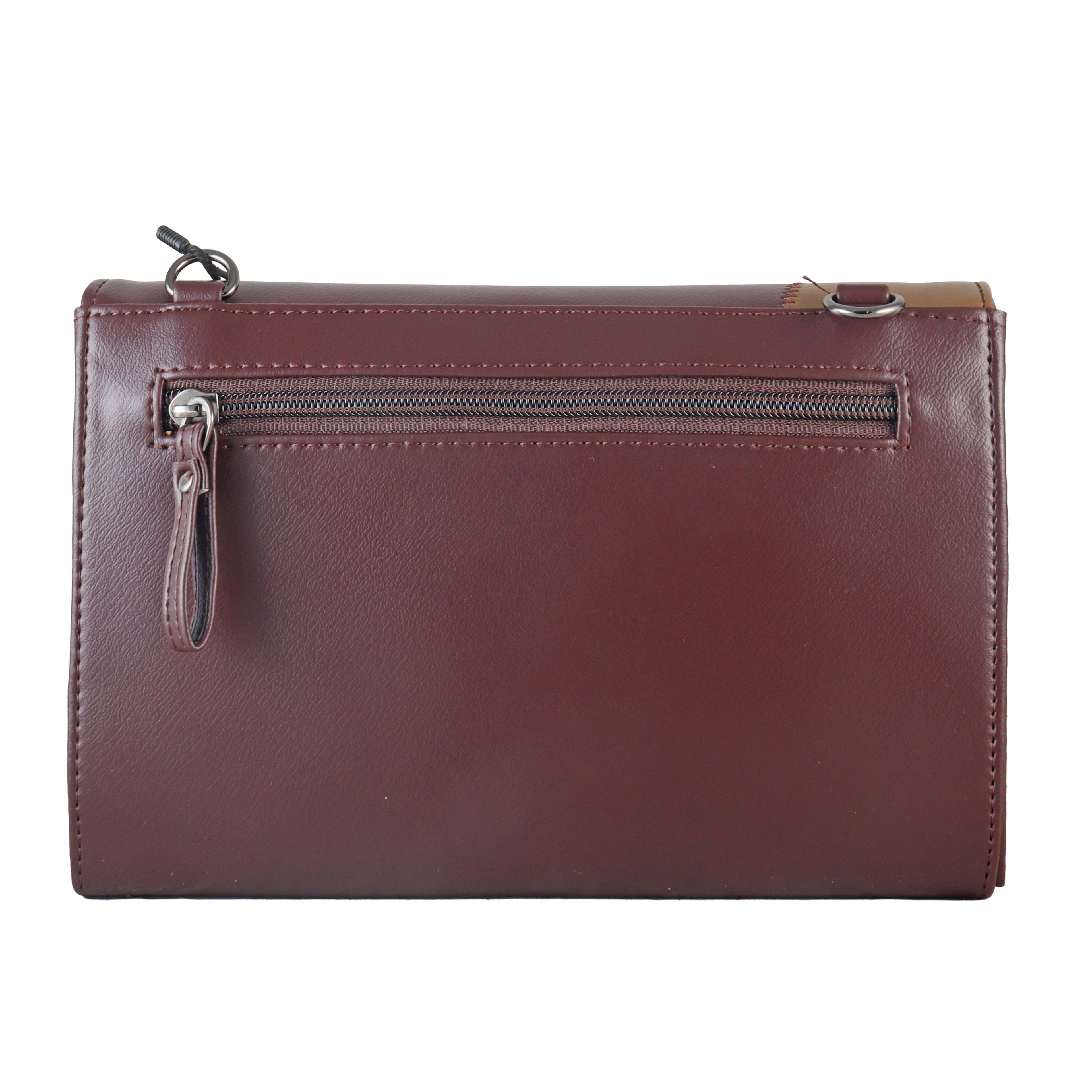 Retro Geo-Patchwork Crossbody Bag