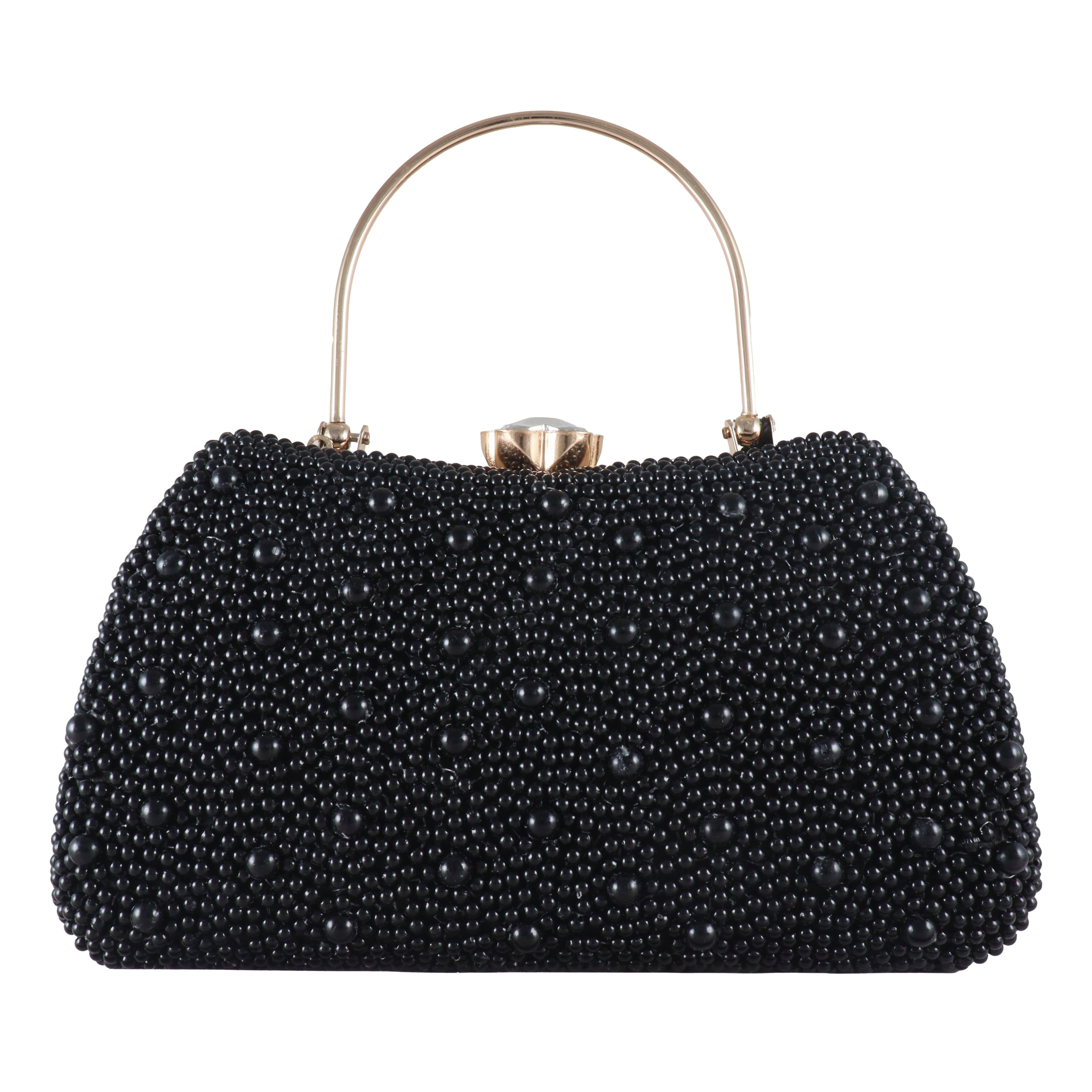 Classic Pearl Evening Bag for Weddings & Formal Events