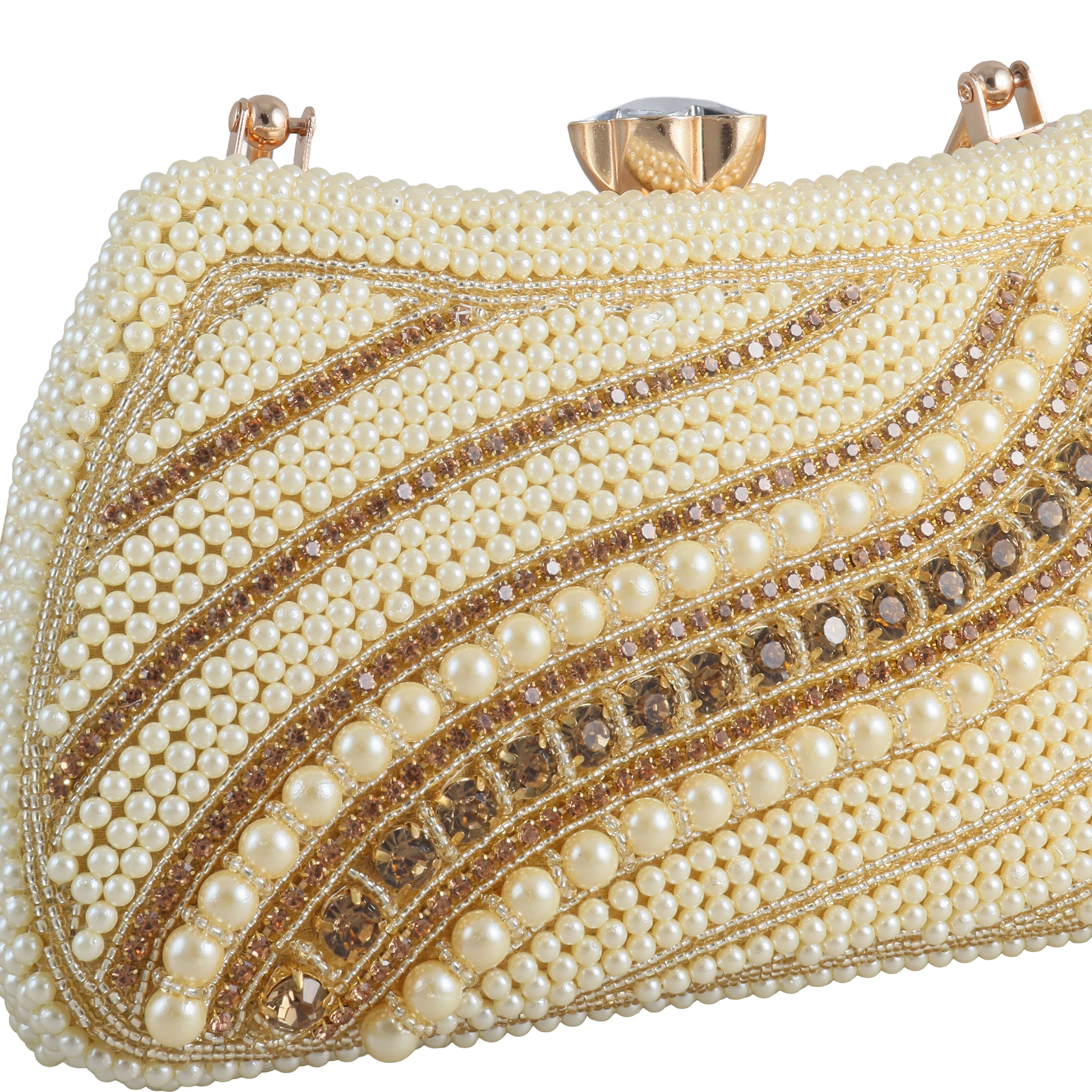 The Harper Sculptural Buckle Handbag by Butterfly