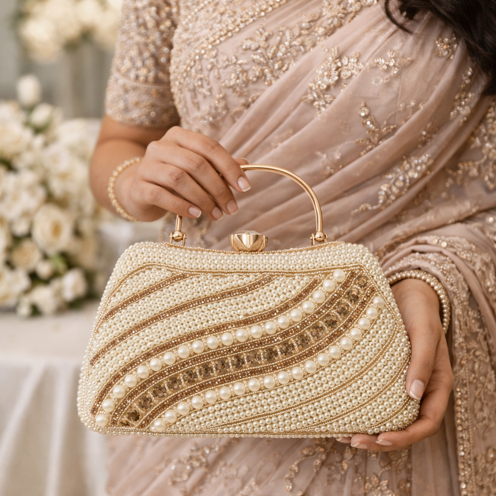 The Harper Sculptural Buckle Handbag by Butterfly