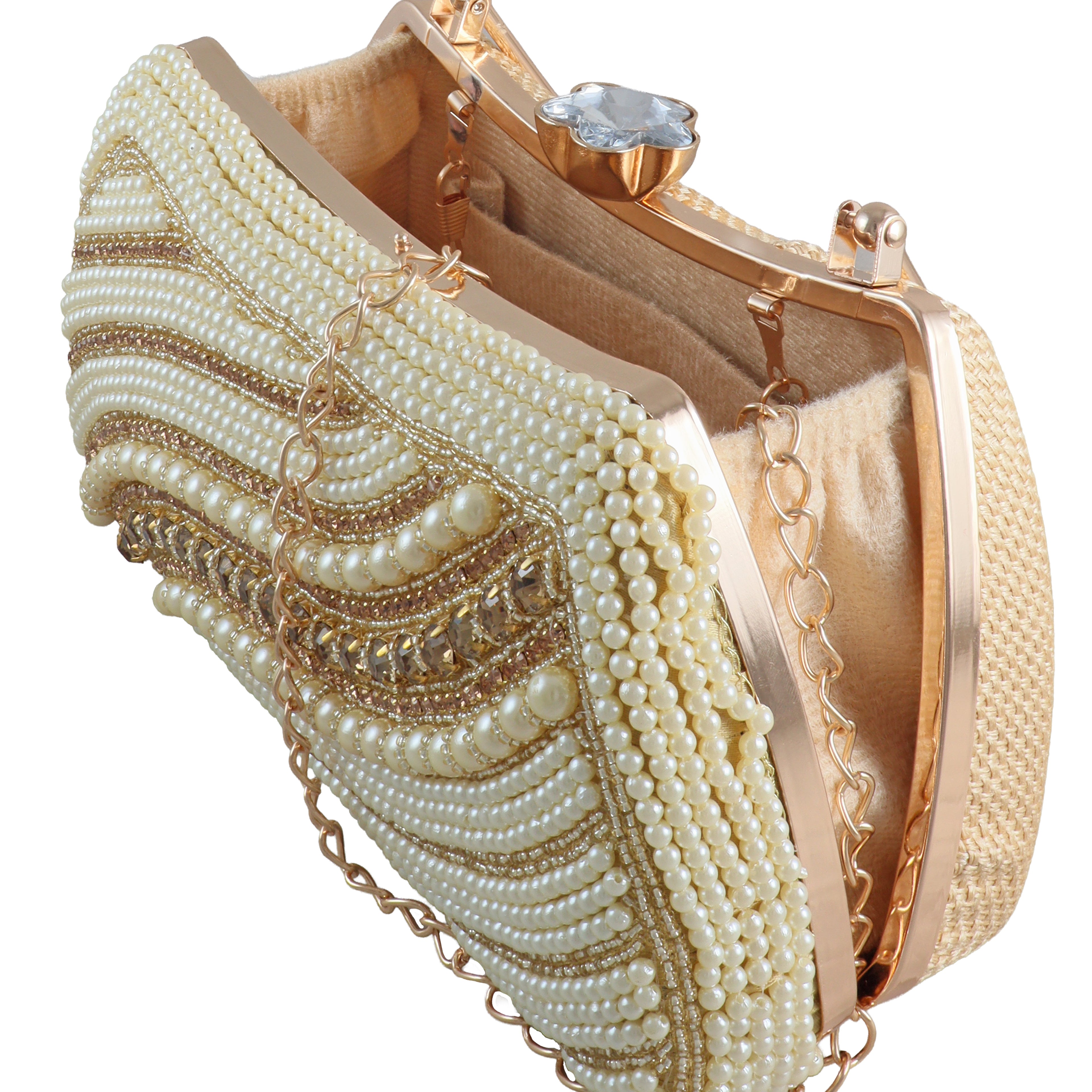 The Harper Sculptural Buckle Handbag by Butterfly