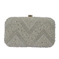 The Luminous Sunburst Pleated Evening Clutch