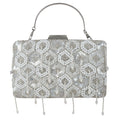 Festive Pearl Work Box Clutch for Party Wear