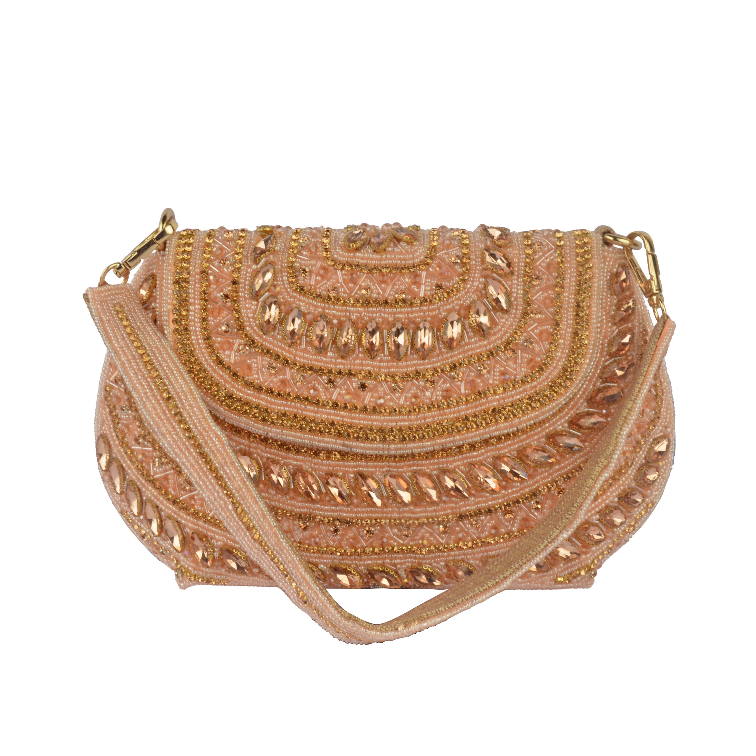 The Maya Crescent Tassel Handbag